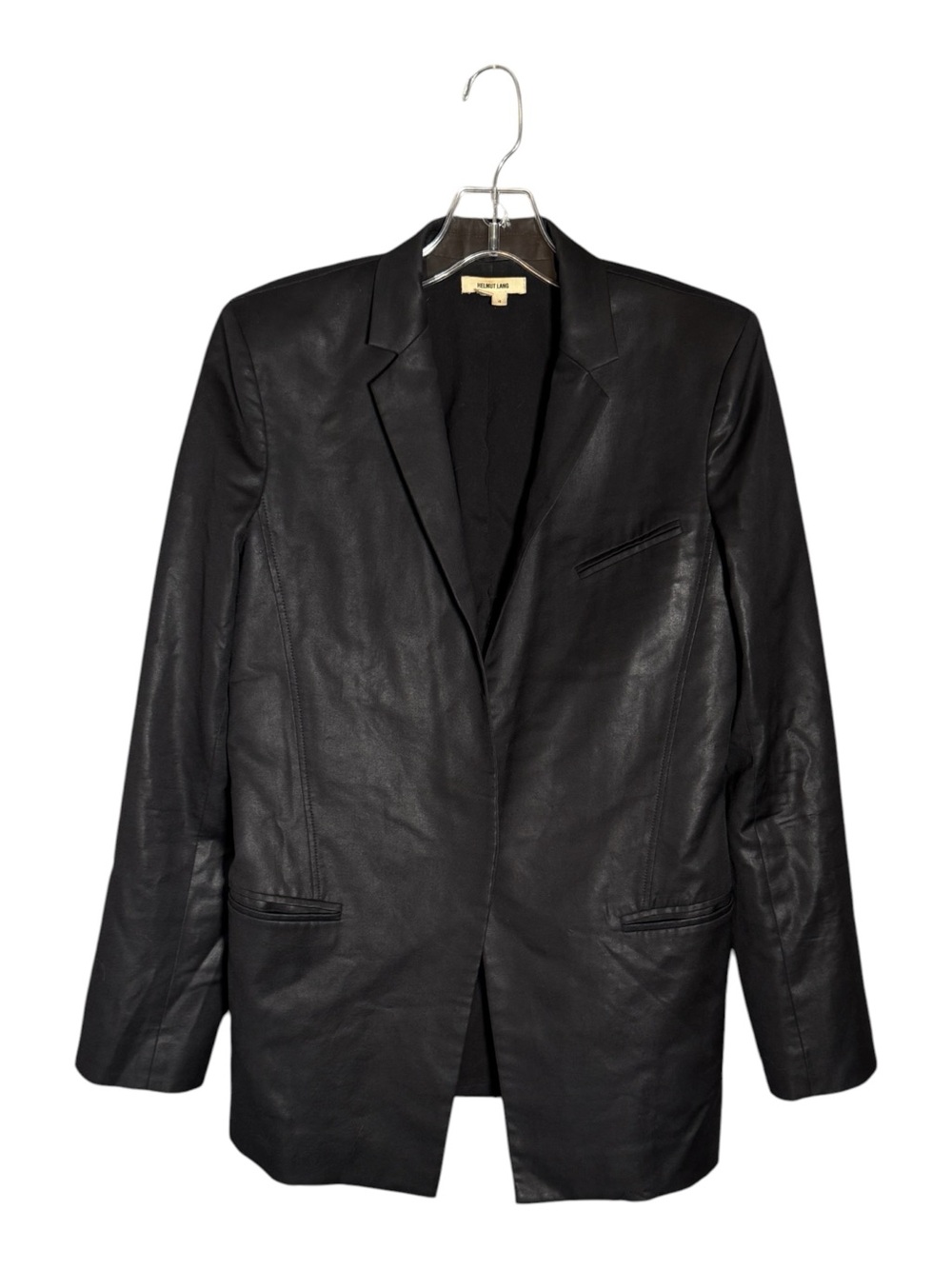 Helmut Lang Black 100% Wool Blazer Avant Garde 90s Minimalism 4